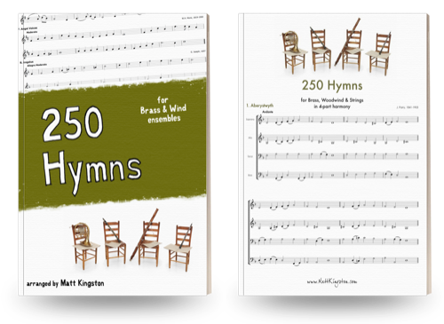 250 Hymns for Brass & Wind